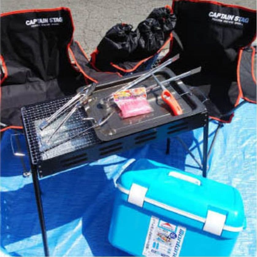 岩野精肉店のバーベキュー用品レンタルBBQお得セット