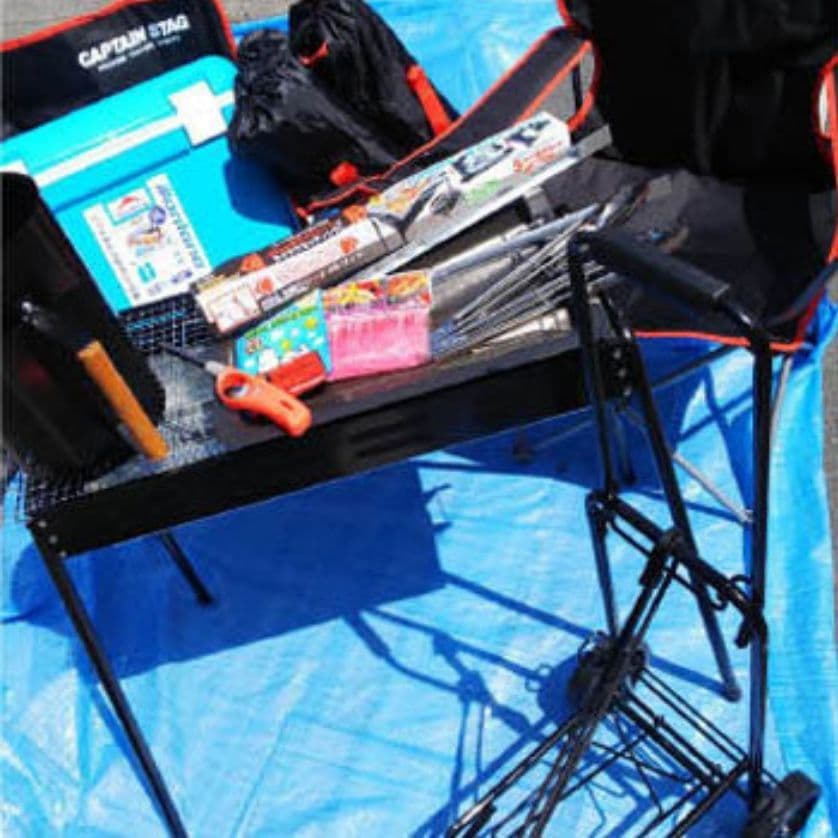 岩野精肉店のバーベキュー用品レンタルBBQ安心セット